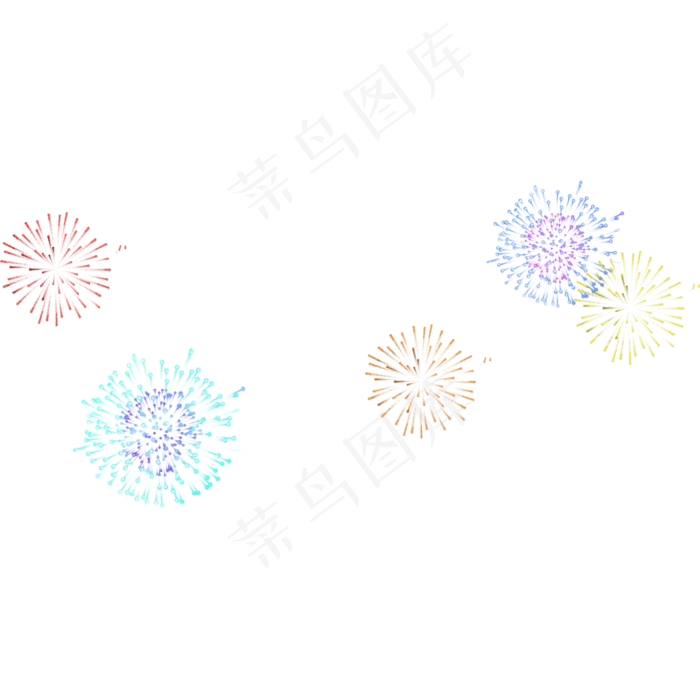 绚丽烟花(2000X2000)