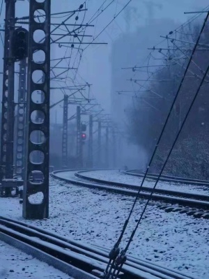 雪色风情图片