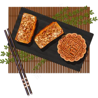 伍仁月饼中秋中秋节