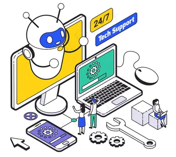 等距网络托管和支持组成与技术支持在线客户端