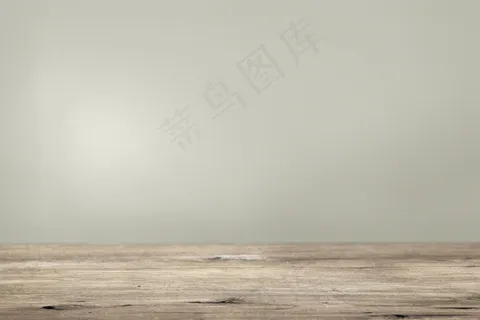 木地板产品背景的纯米色墙