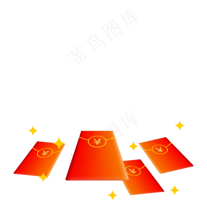 双十一红包漂浮(2000X2000(DPI:300))psd模版下载