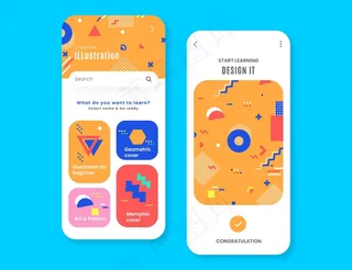 课程应用程序界面概念