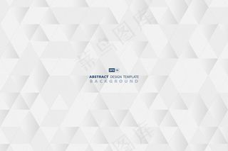 抽象线技术图案三角形商业设计背景。