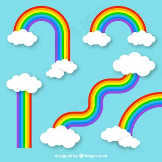 不同形状的Syllainbows系列