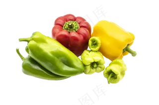 绿色菜椒蔬菜