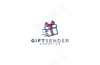 礼品发送者徽标模板