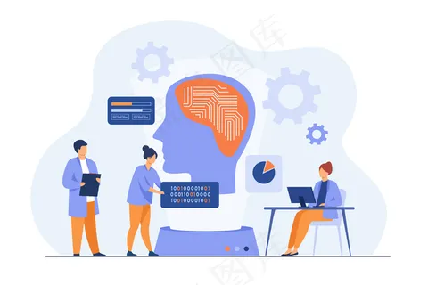 研究神经联系的科学家。为机器大脑编写代码的程序员