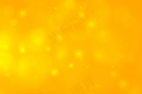 带火花灯的黄色(bokeh)散景