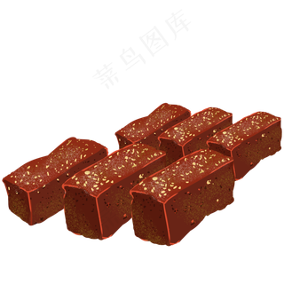 重阳节糕点重阳糕桂花糕食品写实