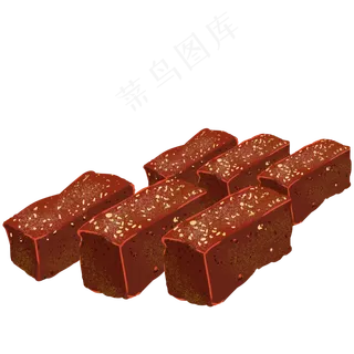 重阳节糕点重阳糕桂花糕食品写实