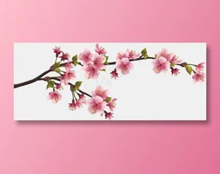 樱花开花植物免扣png