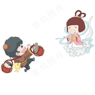 牛郎织女七夕相拥七夕节活动