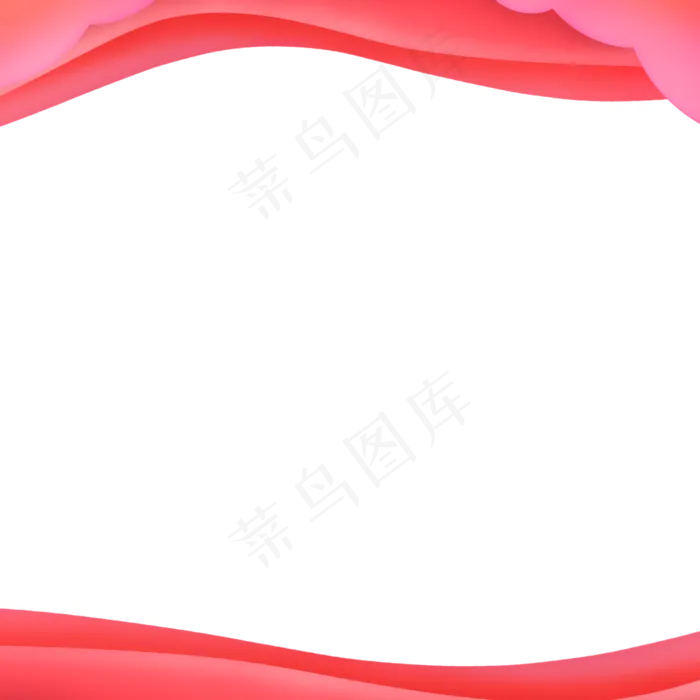 中秋节红色系边框(2000X2000(DPI:300))psd模版下载