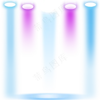 电商大促彩色舞台光效