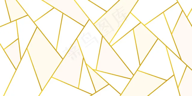 金色金属多边形纹理