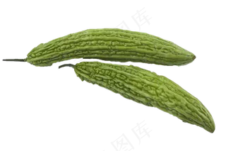 绿色苦瓜美味苦涩