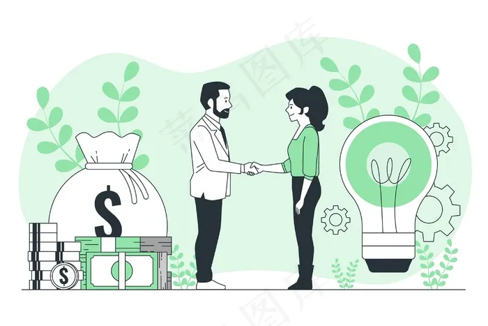 赞助商概念图eps,ai矢量模版下载