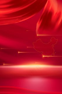 红色大气中国高清背景图3