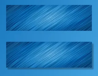 波浪抽象背景。条纹图案壁纸。蓝色横幅banner封面