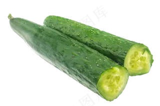 绿色切片黄瓜