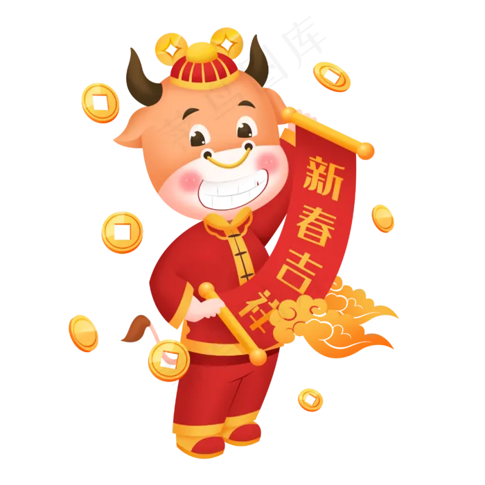 2021新春吉祥(3000X3000(DPI:300))psd模版下载
