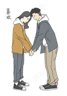 七夕爱情情侣喜欢表情包