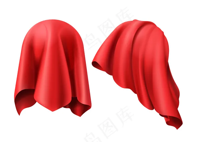 红布球eps,ai矢量模版下载
