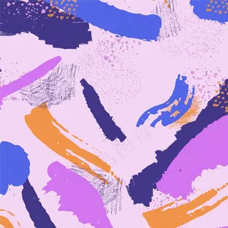 抽象笔画图案