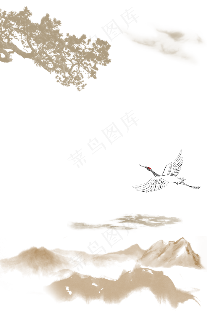 淡雅中国风重阳节海报