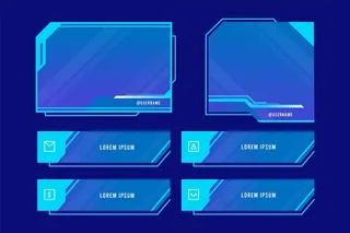 Twitch流面板模板集合