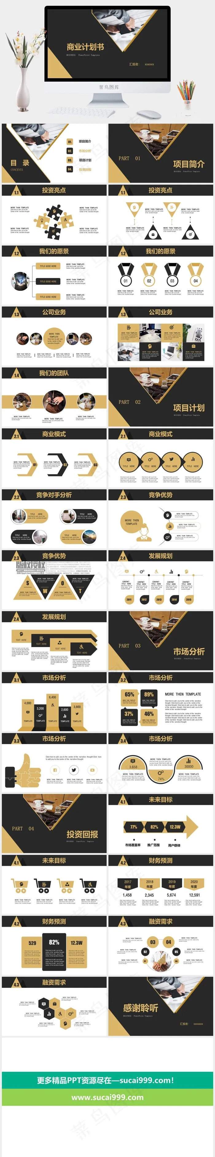 计划书
商业计划书
市场分析
计划
灰色标准硬朗PPT模板