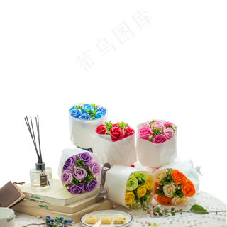 一些小清新的鲜花摆设