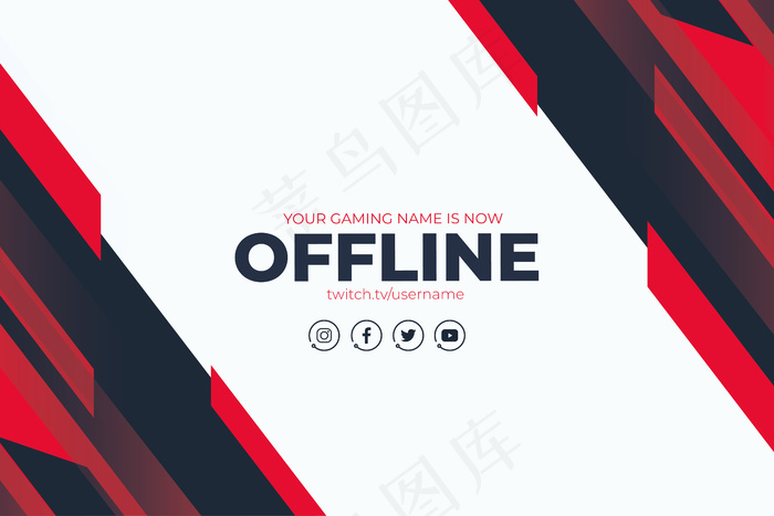 现代抽搐背景设计