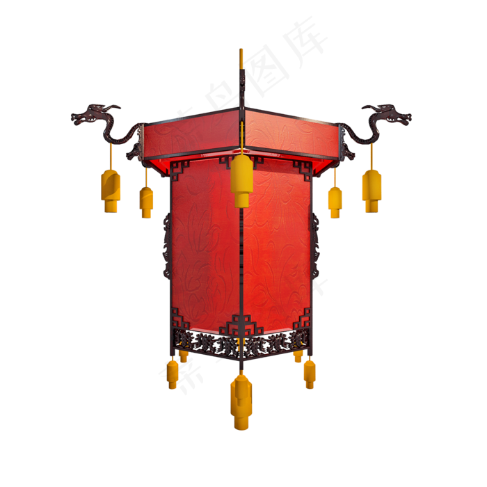 中式灯笼png图