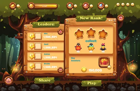 用windowsleader制作电脑游戏魔林的屏幕