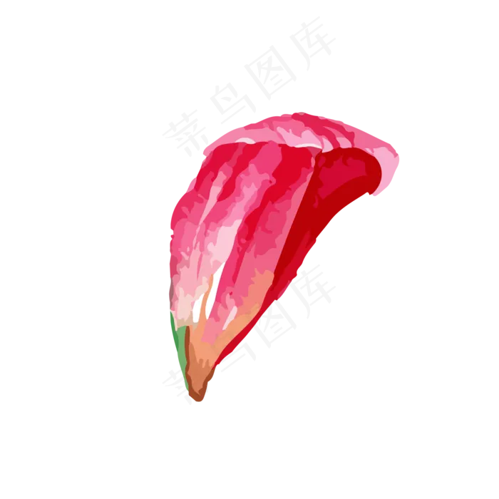 粉红色花瓣七夕情人节(2000X2000(DPI:300))ai矢量模版下载