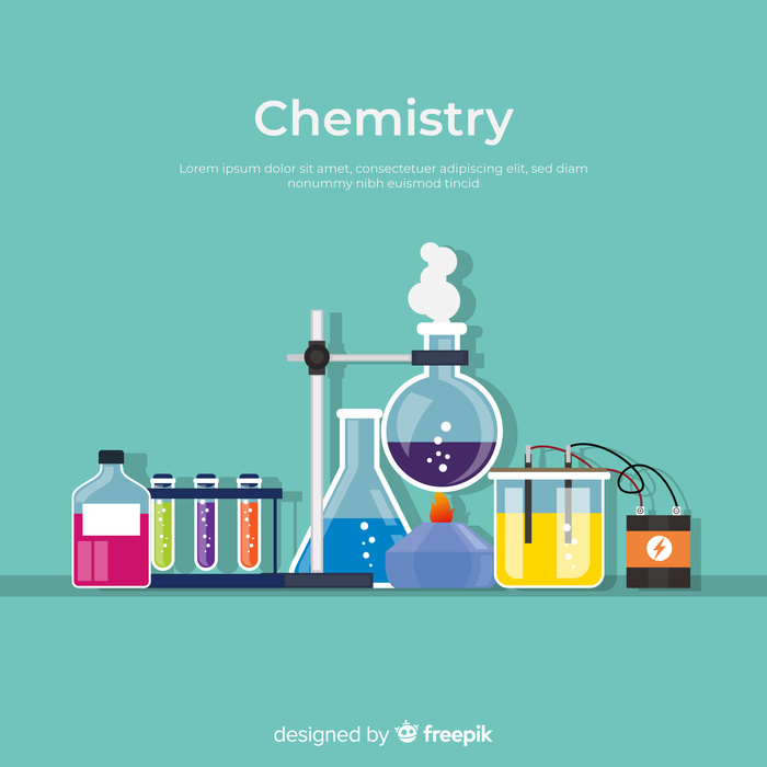多彩的平面化学背景