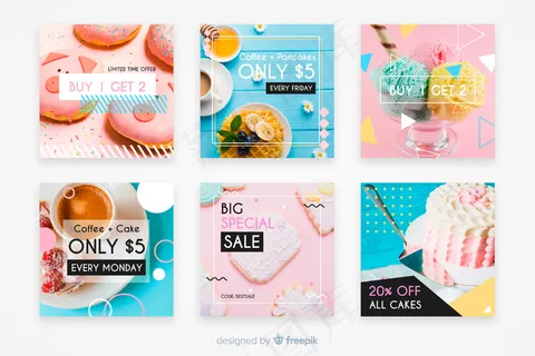 带照片的烹饪模板集