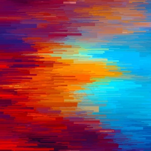 向量故障。数字图像数据失真。