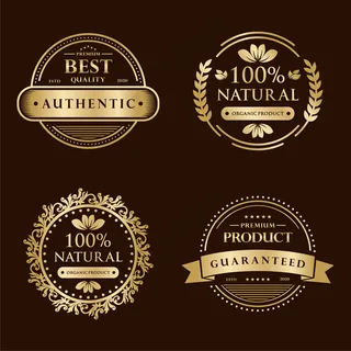 金制100%满意保证认证徽章