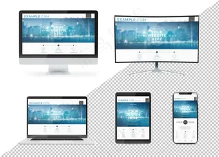 带阴影模型样机的剪切设备集合