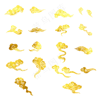 金箔祥云 金箔祥云