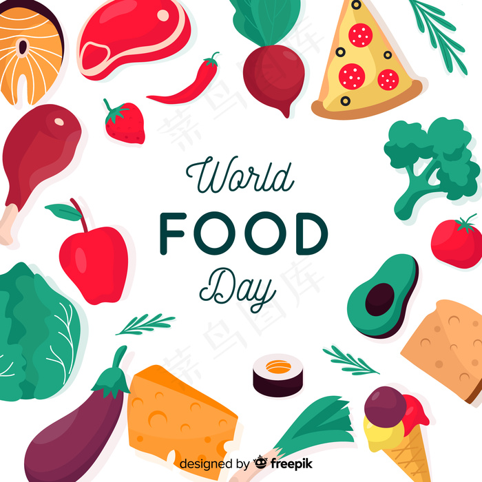 世界美食日概念设计