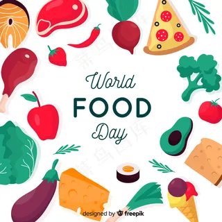 世界美食日概念设计 世界美食日概念设计