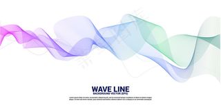 白底紫绿色声波曲线。