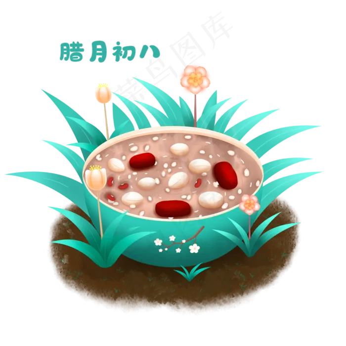 国潮腊八节(2000X2001(DPI:300))psd模版下载