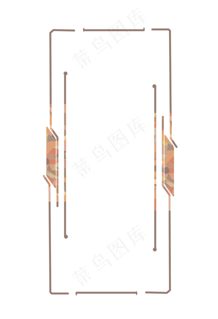 迷彩边框纹理设计免抠(2444X3568(DPI:300))psd模版下载