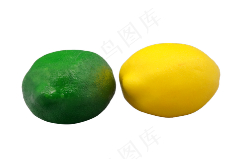 水果青柠和柠檬