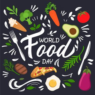 世界美食日概念